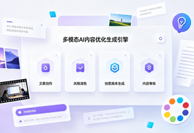 柳州AI智能内容优化创新 多模态生成技术丰富数字内容创作生态