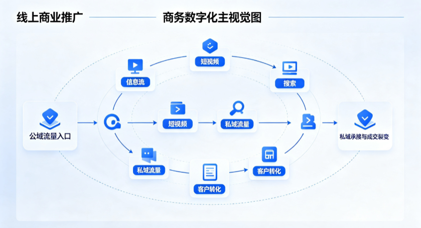 柳州线上商业推广怎么做？全域流量闭环搭建与低成本转化实战指南